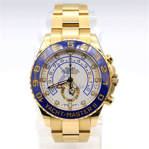 used rolex yachtmaster gold|rolex yacht master 2 2022.